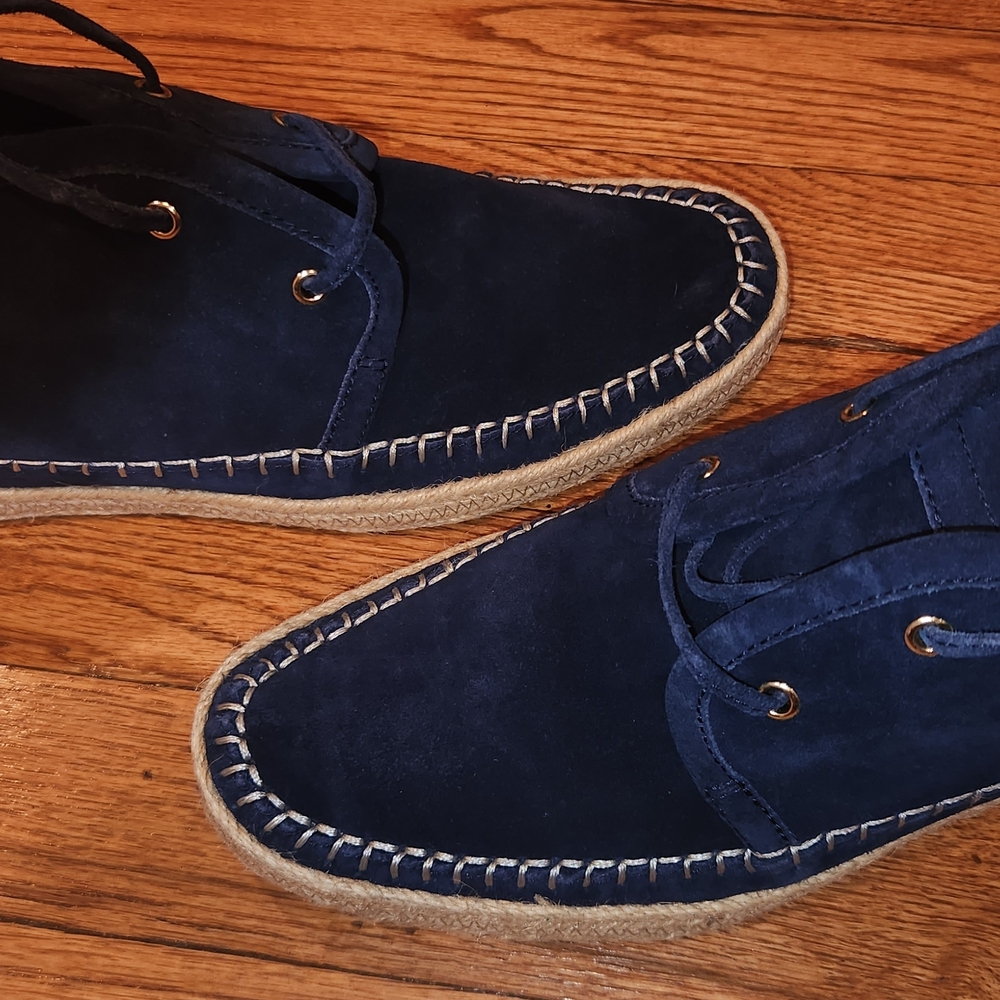 Women's Navy Suede Shoes